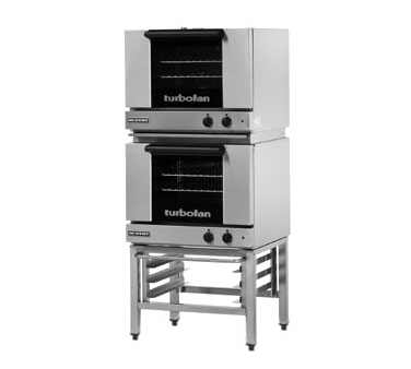 Moffat E22M3 Doublestack Turbofan Electric Convection Oven (2 each E22M3 + 1 each DSK22/23)