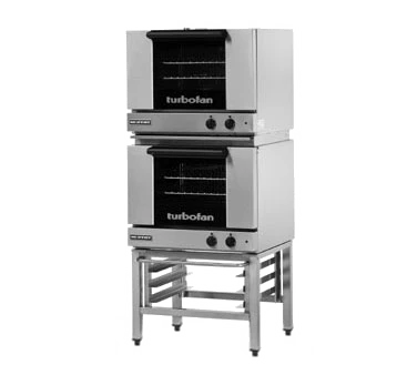 Moffat E22M3 Doublestack Turbofan Electric Convection Oven (2 each E22M3 + 1 each DSK22/23)
