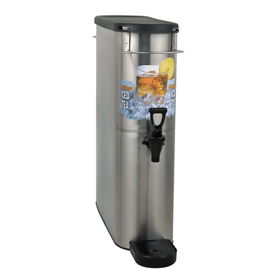 Bunn 39600.0002 4 Gallon Stainless Steel Narrow Iced Beverage Dispenser