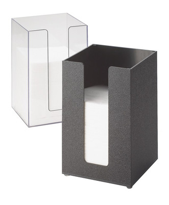 Cal-Mil 635-12 Wall Mount Napkin Holder Clear