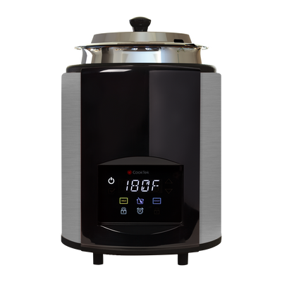 CookTek 688101 SinAqua Souper Induction Kettle 4 Quart Touch Pad Controls With Digital Temperature Display 7.0 mps