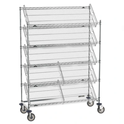 Metro DC36EC Slanted-Shelf Merchandiser/Dispenser Rack