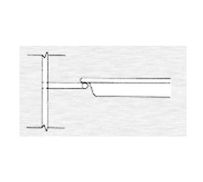 Continental Refrigerator 55-1501AB Half-Section Pan Slide Assembly