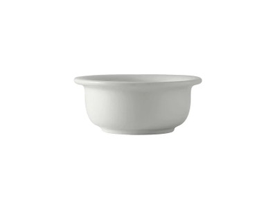 Tuxton BWB-1409 5-3/4" 14 Oz. Ceramic White Round Pot Pie Dish (1 Dozen)