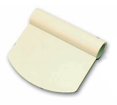 Matfer Bourgeat 112826 ExoGlass Dough Cutter 4-1/2"L x 3-1/8"W Rounded Cut Rigid Blade High Heat Resistant