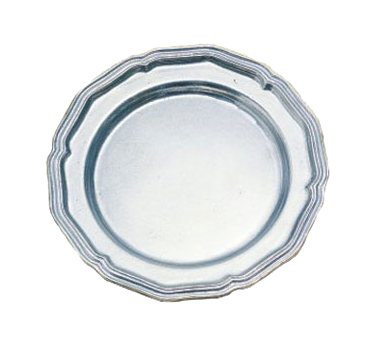 Bon Chef 1034IVYSPKLD Ceramic Ivory Speckled Queen Anne Dinner Plate