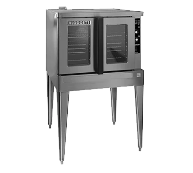 Blodgett ZEPH-200-G-ES SGL Zephaire Natural Gas Single-Deck Convection Oven - 50,000 BTU