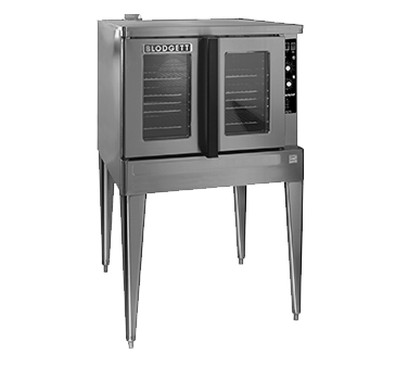 Blodgett ZEPH-200-G-ES SGL Zephaire Natural Gas Single-Deck Convection Oven - 50,000 BTU