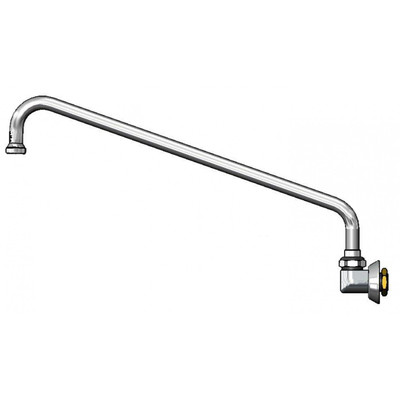 T&S Brass B-0526-3 Nozzle swivel wall mount 8" swing nozzle