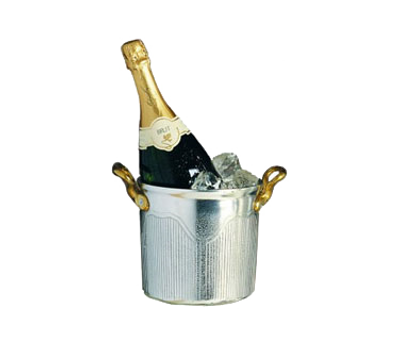 Bon Chef 4036 3.5 Qt. Aluminum Champagne and Ice Bucket