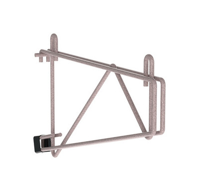 Metro SWS14K4 Smartwall Shelf Support Single For 14" Deep Shelf Metroseal Gray Epoxy