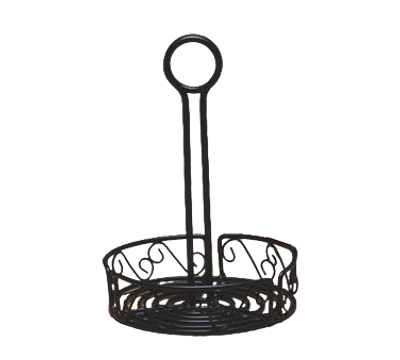 American Metalcraft WBCC6 Ironworks Condiment Rack 6.25&quot; Dia. x 9&quot; H