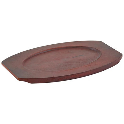Winco APL-10UL
 10"
 Wood
 Oval
 Underliner