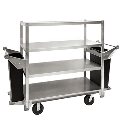 Cres Cor 271415927 61.13" W Aluminum 4 Shelves Queen Mary Cart