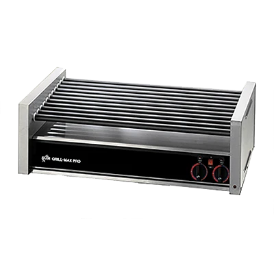 Star 50SC Grill-Max® 50 Hot Dog Grill Duratec® Non-Stick Roller Type with Stadium Seating and Manual Controls - 120V