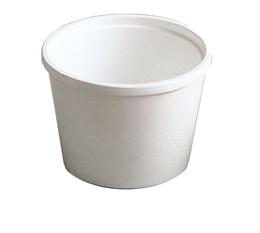 Bon Chef 9008BLKSPKLD Black Round Aluminum Salad Dressing Pot