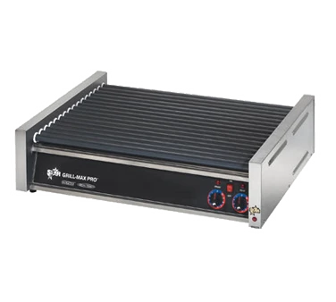 Star 50SCF Grill-Max Pro® Flat Hot Dog Grill Duratec® Non-Stick with 50 Hot Dog Capacity and Manual Controls - 120V