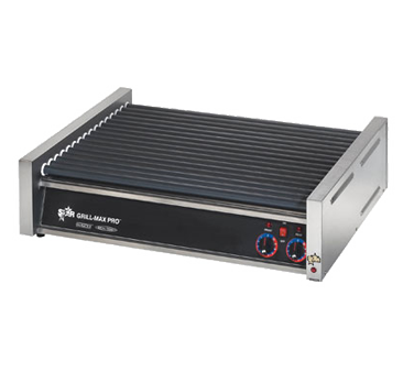 Star 50SCF Grill-Max Pro® Flat Hot Dog Grill Duratec® Non-Stick with 50 Hot Dog Capacity and Manual Controls - 120V