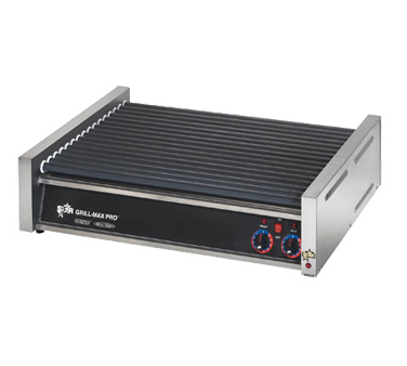 Star 50SCF Grill-Max Pro® Flat Hot Dog Grill Duratec® Non-Stick with 50 Hot Dog Capacity and Manual Controls - 120V