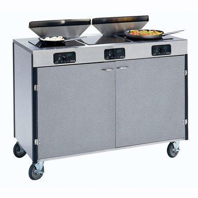 Lakeside 2085 Station Mobile Cooking Cart Induction Heat Stove