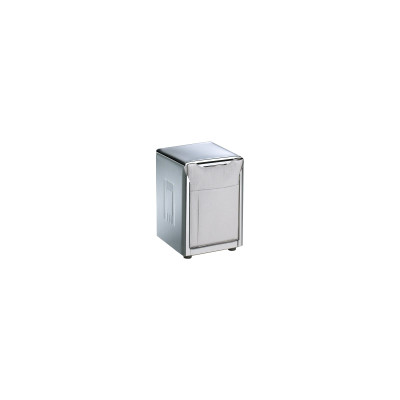 San Jamar H985X 2-Sided Dispensing 22-Gauge Stainless Steel Tabletop Napkin Dispenser