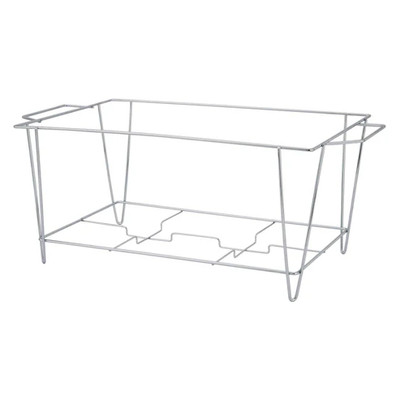 Winco C-3F Chafer Stand Full Size Fits Steam Table and Water Pans Chrome Plated Wire