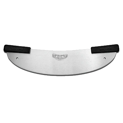 Dexter 18053 20" High Carbon Steel Rock 'N Roll Pizza Rocker Polypropylene Handle Grips