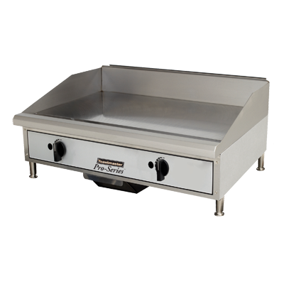 Toastmaster TMGM24 24" Natural Gas Countertop Griddle - 40,000 BTU