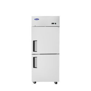 Atosa MBF8010GR 21.4 Cu. Ft. Stainless Steel Solid Door Reach-In Refrigerator - 115 Volts