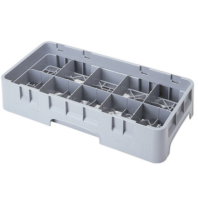 Cambro 10HS318151 Camrack Glass Rack With Soft Gray Extender - 5 Cases