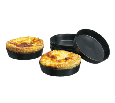 Matfer Bourgeat 345112 ExoGlass Quiche Mold 4-3/4" Dia. x 3/4"H Round - 1 Pack