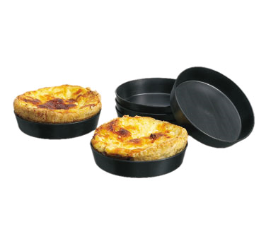 Matfer Bourgeat 345112 ExoGlass Quiche Mold 4-3/4" Dia. x 3/4"H Round - 1 Pack
