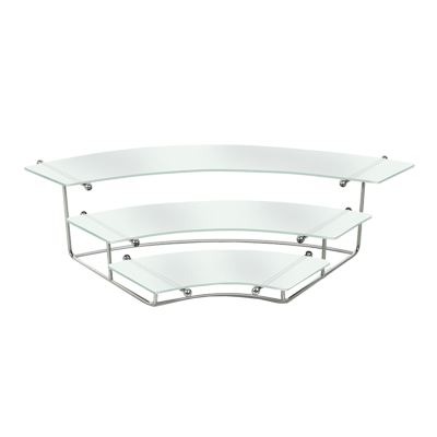 Eastern Tabletop 1250AC 29"W x 20"D x 27"H Stainless Steel Bleachers Display Riser