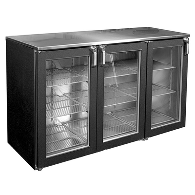 Glastender C1RB48 48"W Two-Section Solid Door Cooler