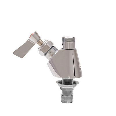 Fisher 66575 Single Hole Deck Mount 1/2" Male Inlets Stainless Steel Control Valve