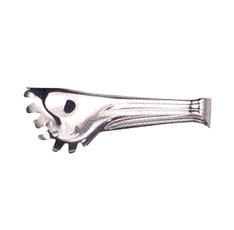 American Metalcraft PTC8 8" Stainless Steel Mirage Pasta Tongs