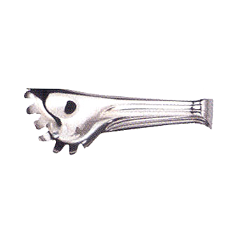 American Metalcraft PTC8 8" Stainless Steel Mirage Pasta Tongs