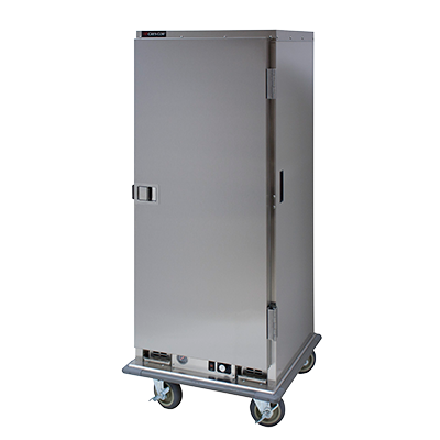 Cres Cor EB-64 64 Covered Plates Insulated Banquet Cabinet Single Door - 120 Volts