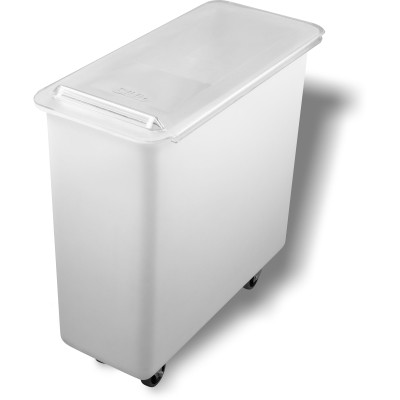 Carlisle BIN2702 Plastic Consturction Sliding Mobile Ingredient Bin