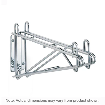Metro 2Wd18S Super Erecta Direct Wall Mount Double Stainless