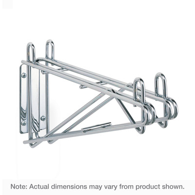 Metro 2Wd18S Super Erecta Direct Wall Mount Double Stainless