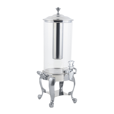 Bon Chef 49500CH 2 Gal. Juice Dispenser Stainless Steel Round