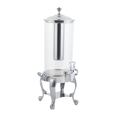Bon Chef 49500CH 2 Gal. Juice Dispenser Stainless Steel Round