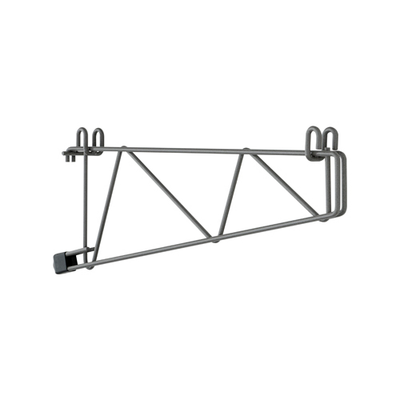 Metro SWD18K4 Smartwall Shelf Support Double For 18" Deep Shelf Metroseal Gray Epoxy-Coated Corrosion-Resistant Finish