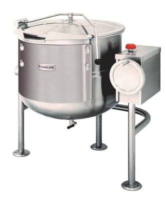 Cleveland KDL40TSH 40 Gallon Full Steam Jacket Design Steam Jacketed Kettle
