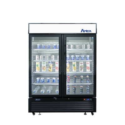 Atosa MCF8723GR 43.8 Cu. Ft. Hinged Door Refrigeration Merchandiser - 115 Volts