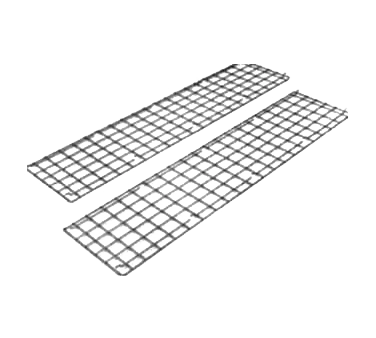 Metro Bp28C Enclosure Panel Back Panel 14-1/2"W Fits 86"H Post Wire Chrome Plated Finish