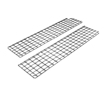 Metro Bp28C Enclosure Panel Back Panel 14-1/2"W Fits 86"H Post Wire Chrome Plated Finish