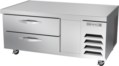 Beverage Air WTRCS52HC 52"W Two Drawer Worktop Cook Stand Refrigerator