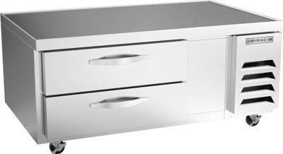 Beverage Air WTRCS52HC 52"W Two Drawer Worktop Cook Stand Refrigerator